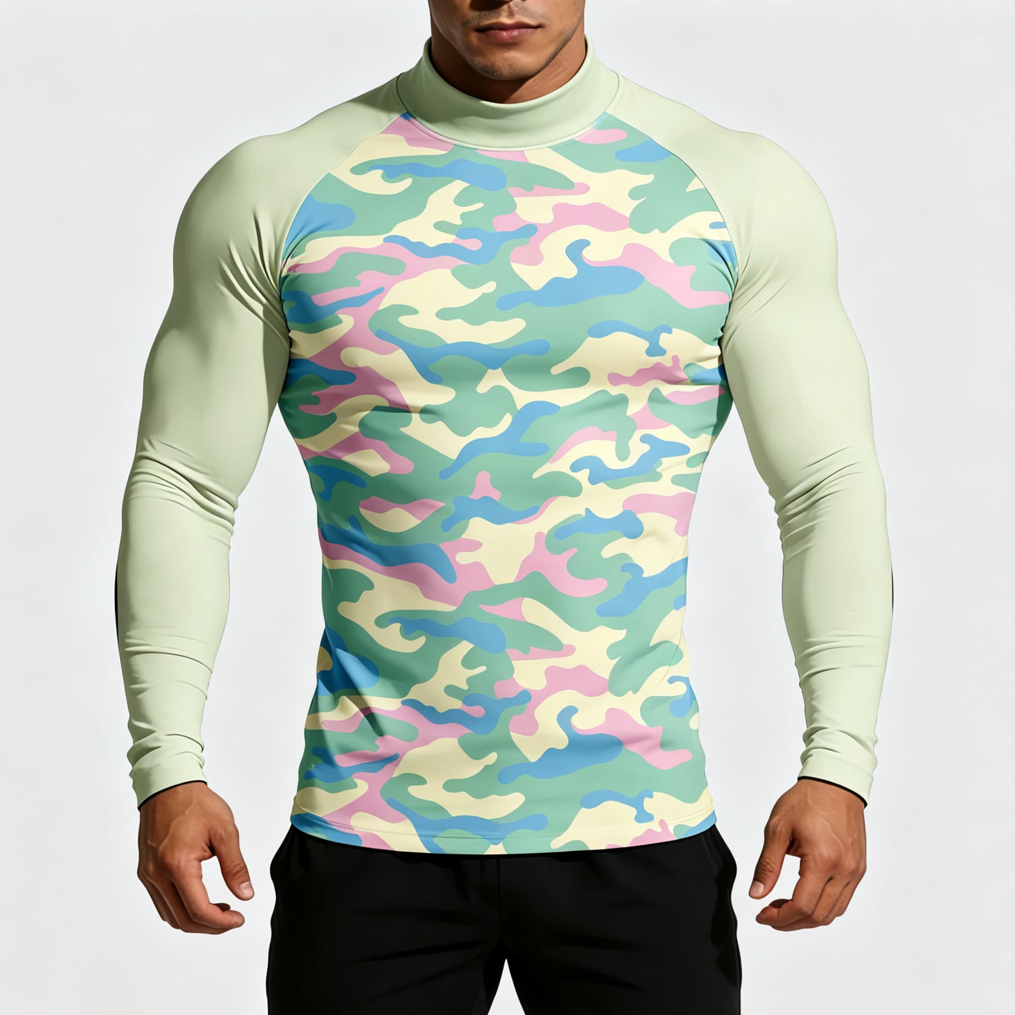 Herren-T-Shirt mit Pastellfarb – Base Layer Top Bewertung und Preis