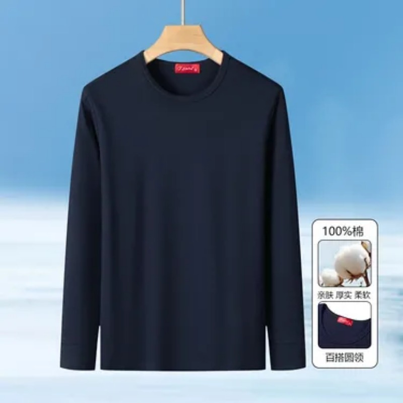 Herren-T-Shirt mit Rundhalsaus – Undershirt Crew Neck Bewertung und Preis