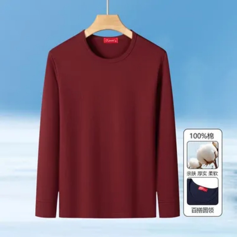 Herren-T-Shirt mit Rundhalsaus – Undershirt Crew Neck Bewertung und Preis